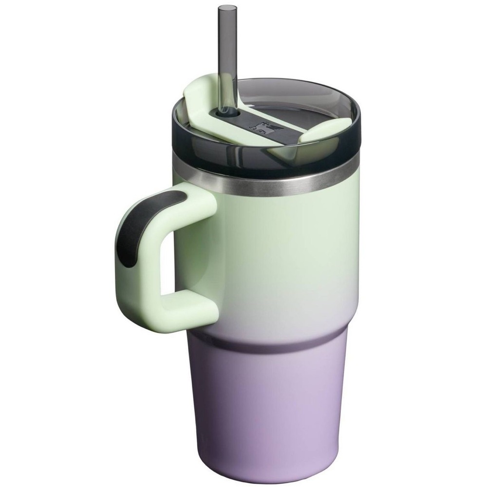 Stanley NWT Halloween 20oz H2.0 Flowstate Quencher Tumbler in Hypnotic Green - Picture 2 of 4
